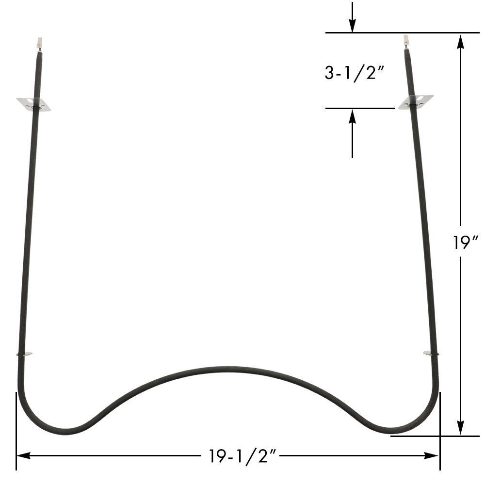 ERP B776 Oven Bake Element Replaces 4334146