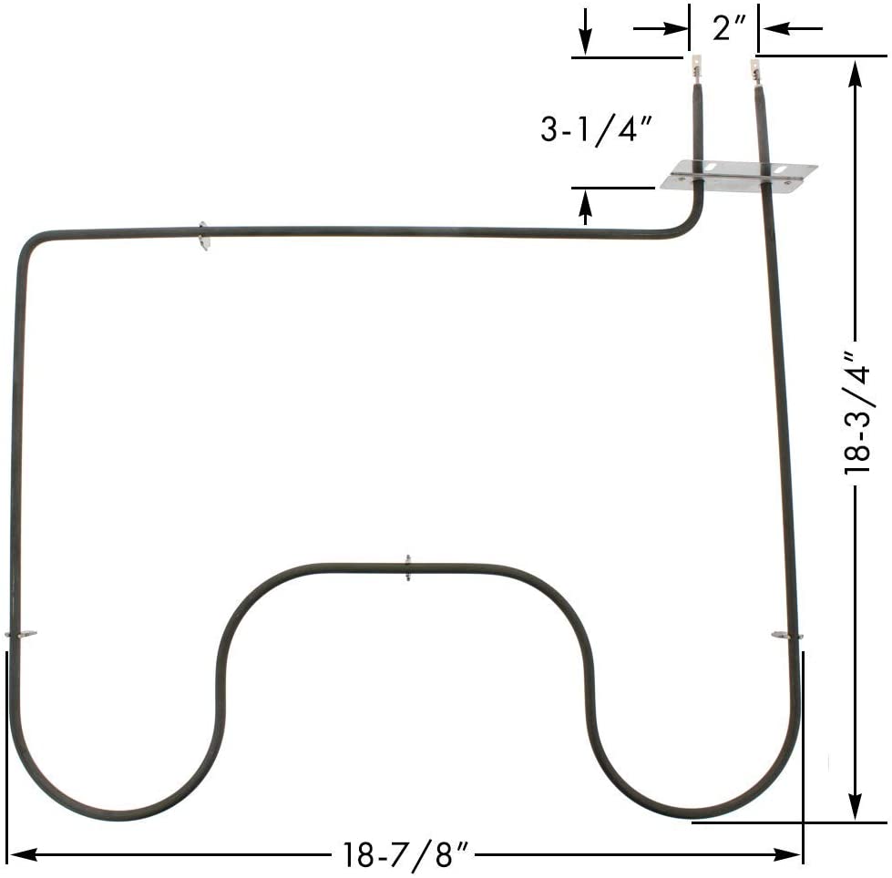 B4107 Oven Bake Element WP7406P428-60, AP6011322, PS11744518