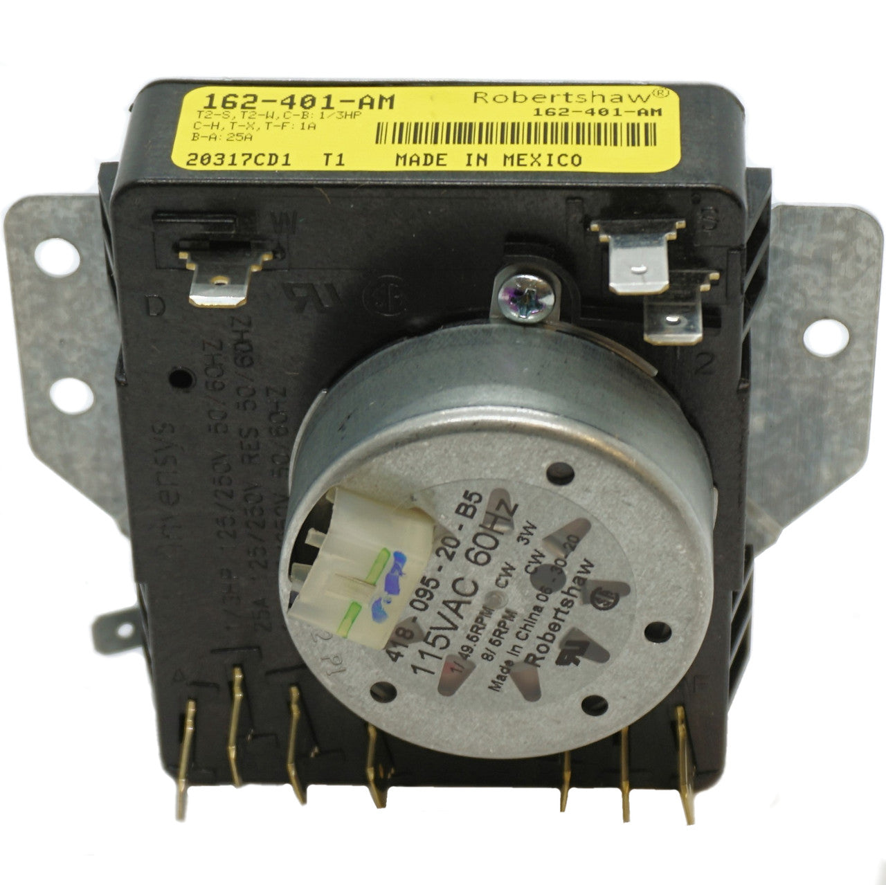 ERP W10185981 Dryer Timer Replaces WPW10185981, AP6016540, PS11749830