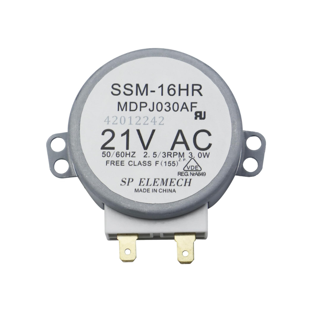 WB26X10038 Microwave Turntable Motor 5304408980, DE31-10172A, MDPJ030AF, SSM-16H