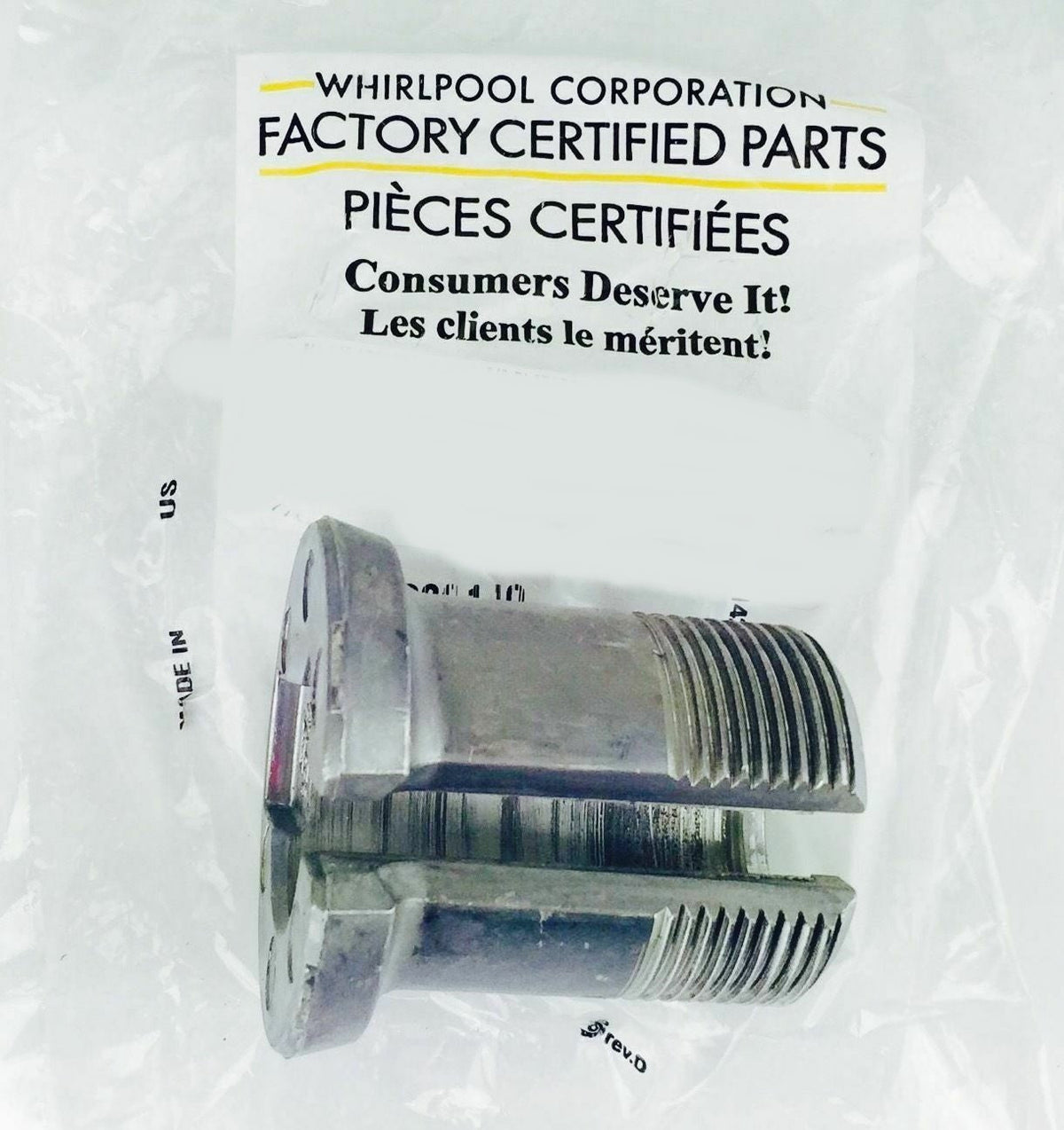 WP389140 Genuine Whirlpool OEM Washer Drive Block 389140