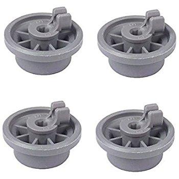 (4 Pack) 165314 Dishwasher Lower Rack Roller 00165314, AP2802428, PS8697067