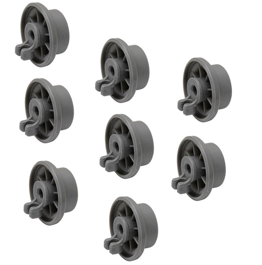 (8 Pack) 165314 Dishwasher Lower Rack Roller 00165314, AP2802428, PS8697067