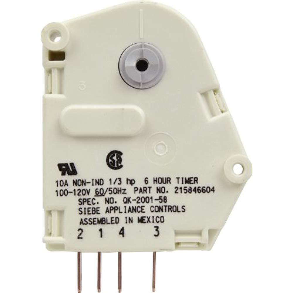 215846604 Genuine OEM Refrigerator Defrost Timer