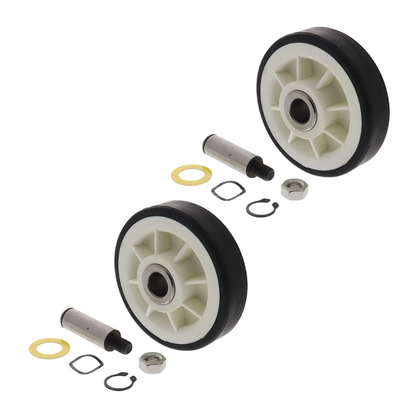 (2 Pack) 303373K Dryer Drum Roller Replaces 12001541, WP6-3129480