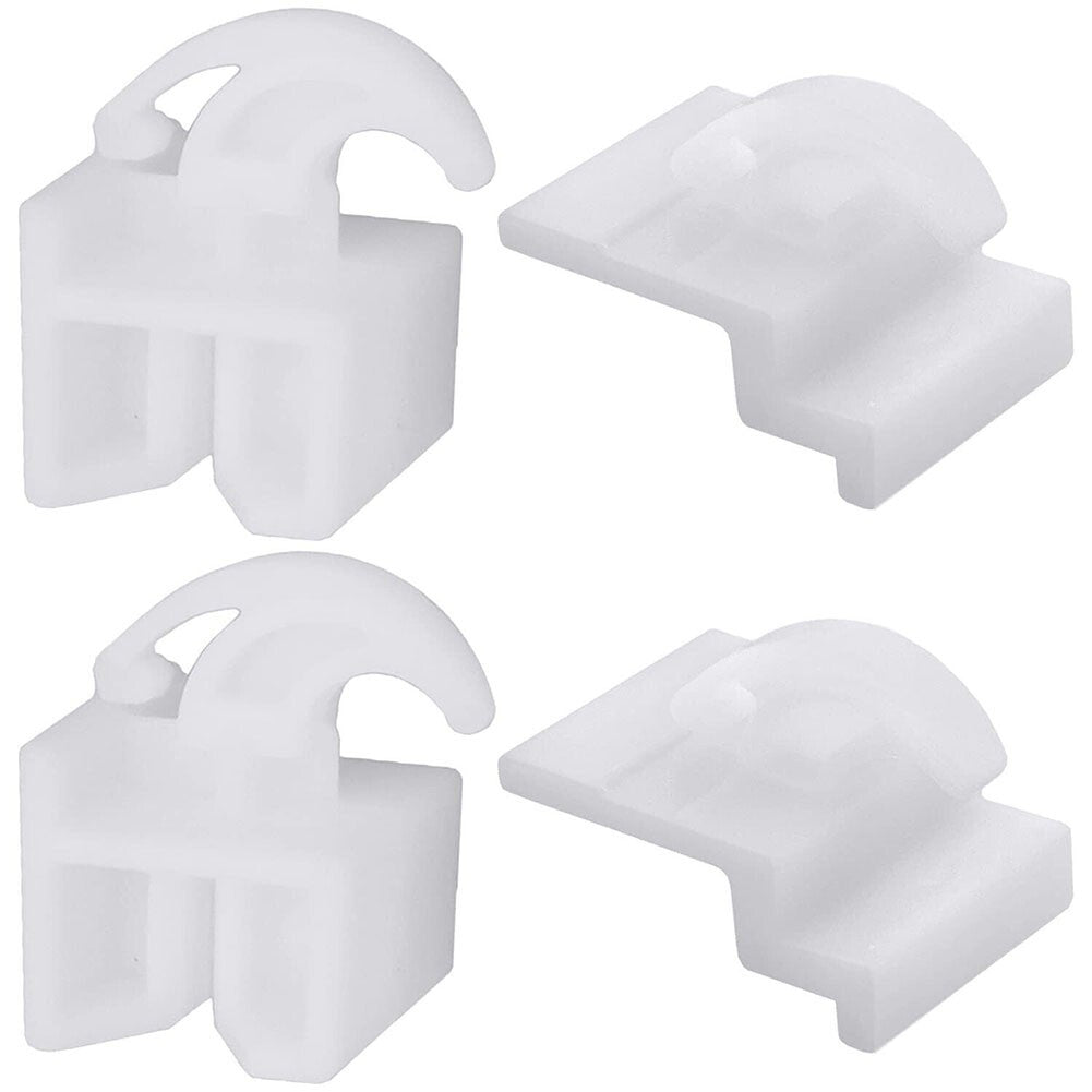 (2 Pack) 3051162 - 3051163 Cooking Range Drawer Front and Rear Glide Set