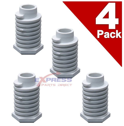 (4 Pack) ERP 49621 Dryer Leveling Leg Foot