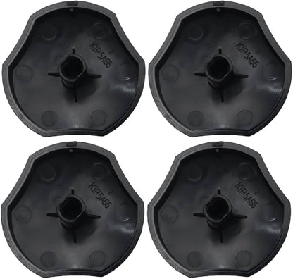 (4 Pack) 74009592CM Burner Control Knob Replaces WP74009592