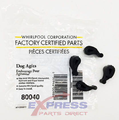 80040 Genuine OEM Washer Agitator Dogs 