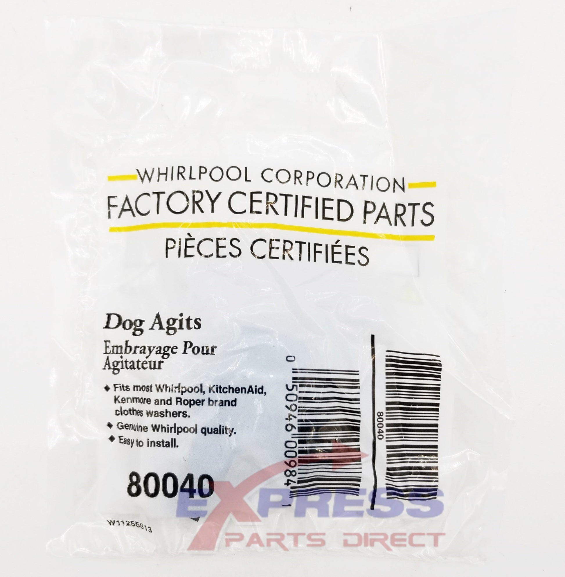 80040 Genuine OEM Washer Agitator Dogs 