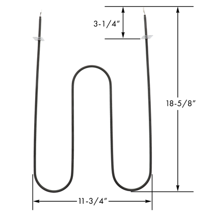 ERP B3200 Oven Broil Element Replaces 316203200