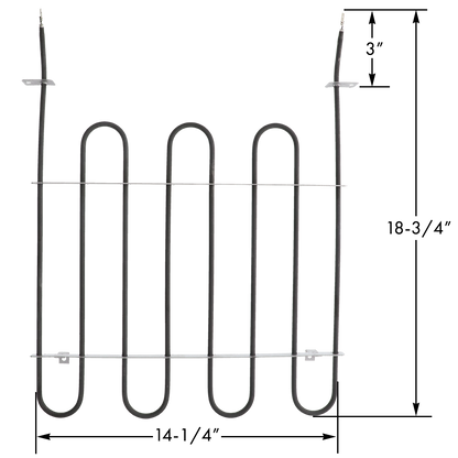 ERP B3800 Oven Bake Element Replaces 316413800