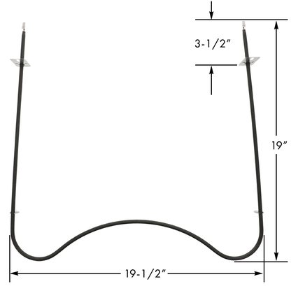 ERP B776 Oven Bake Element Replaces 4334146