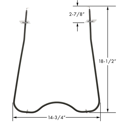 ERP B778 Oven Bake Element WB44X238, AP2031055, PS249437
