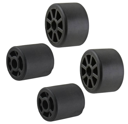 (2 Pack) DA61-04703A - DA61-04702A Refrigerator Rear & Front Caster Wheel Set