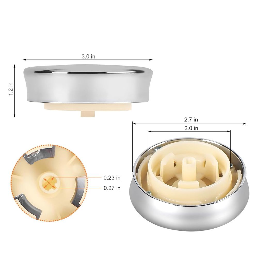 XPARTCO DC97-18058B Dryer Control Knob  Parts-O-Matic