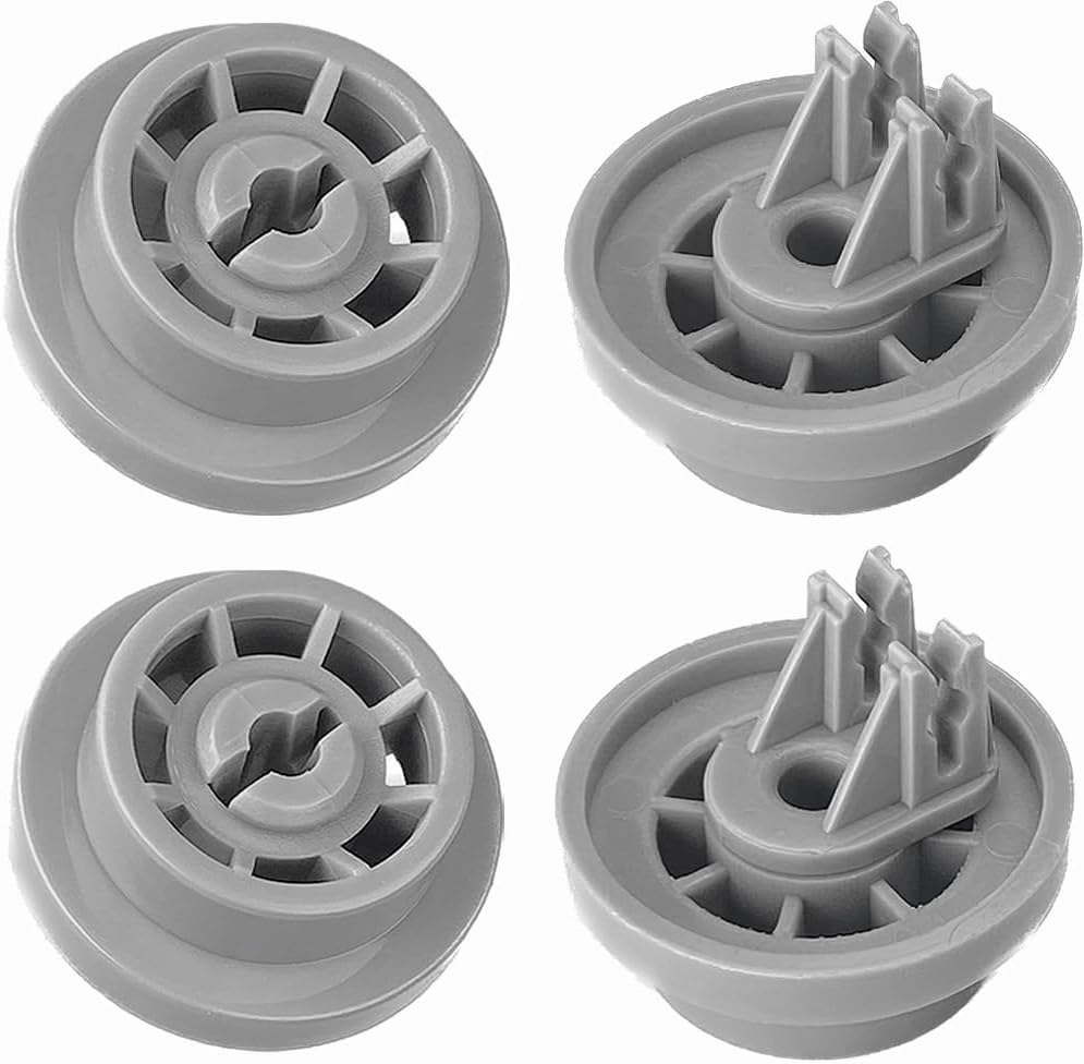 (4 Pack) XPARTCO DD66-00023A Dishwasher Lower Dish Rack Roller  Parts-O-Matic