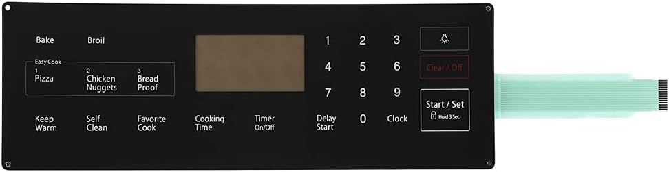 XPARTCO DG34-00025A Oven Control Membrane Switch AP5800759, PS8764897