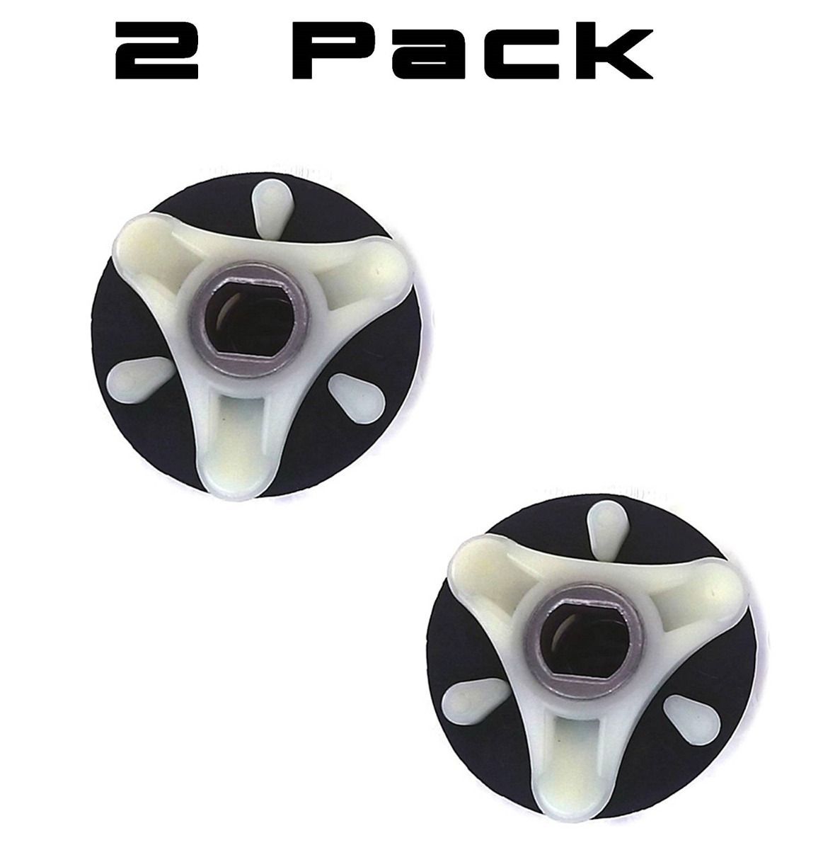 (2 Pack) XPARTCO 285753A Washer Motor Coupler 285753, AP3963893, PS1485646