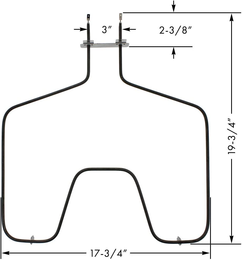 (2 Pack) ERP WB44T10010 Oven Bake Element