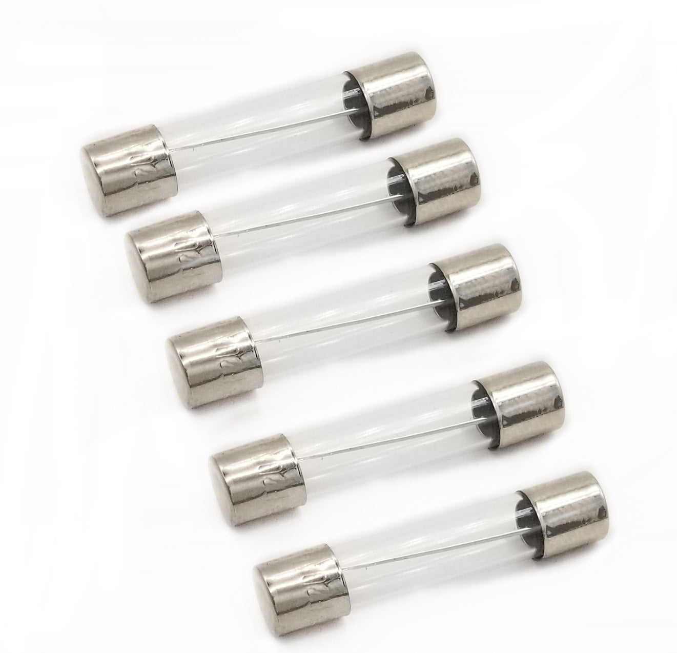 (5 Pack) EXP20AG Glass Line Fuse, Fast Blow,  20A