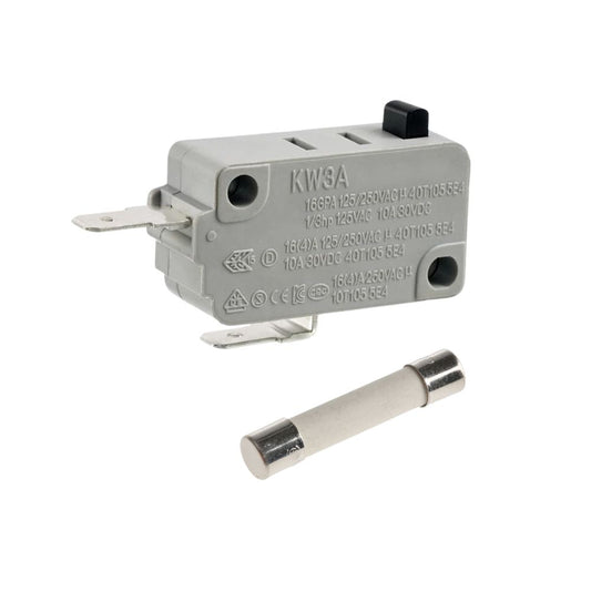 EXPFFSB Microwave Door Switch and Fuse Replaces FSSBA016KIT, 5303319559