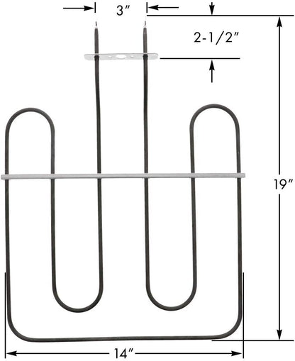 ERP MEE62306504 Oven Broil Element