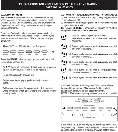 W10006355 Washer Shift Actuator WPW10006355, AP6014711, PS11747977