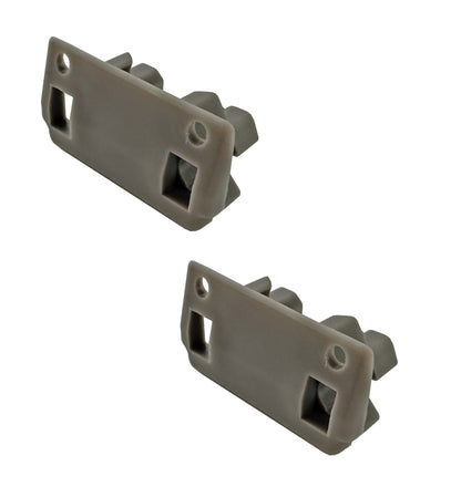 (2 Pack) W10195622CM Dishwasher Dish rack Stop Clip Replaces WPW10195622