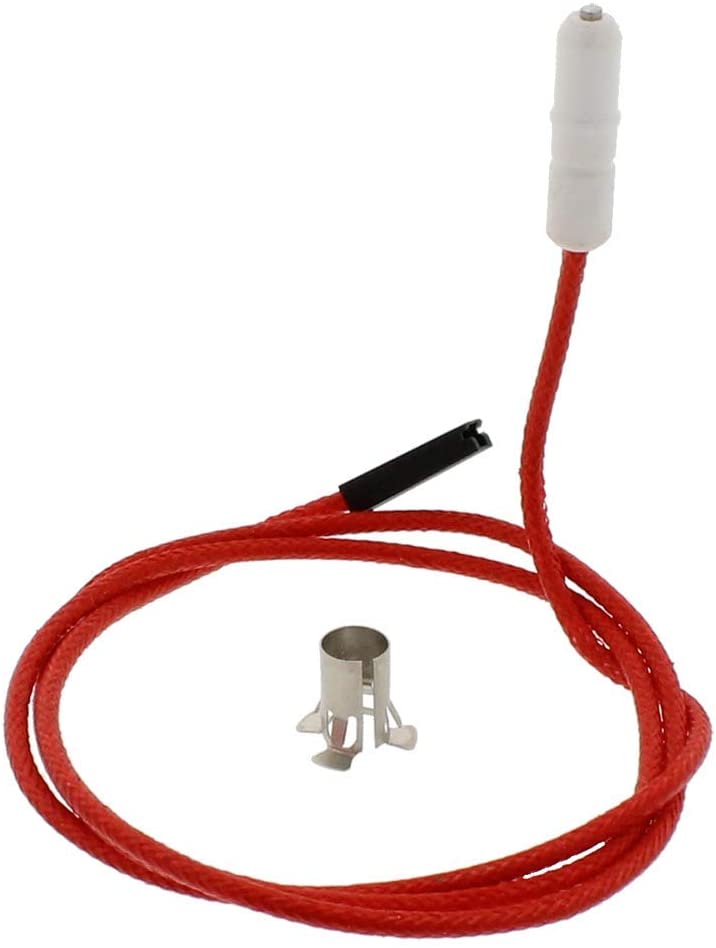 W10209656 Surface Burner Igniter with Clip, WPW10209656, WPW10278150
