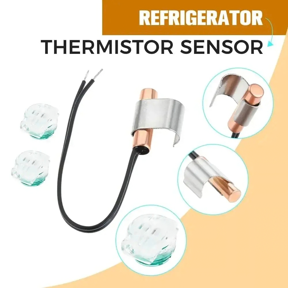 W10316760 Refrigerator Thermistor Sensor WPW10323459, AP4538142, W10323459