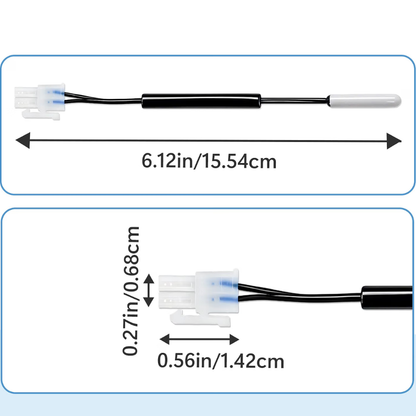 W10384183 Refrigerator Thermistor WPW10384183, AP6020677, PS11753996