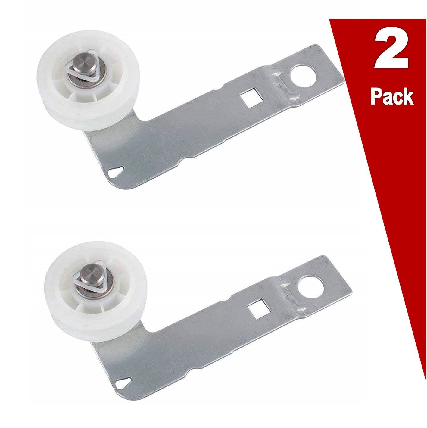 (2 Pack) ERP W10837240 Dryer Idler Pulley