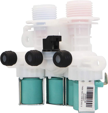 W11165546 (CMP) Washer Water Valve W10839828, W11096267, AP6284346, PS12348013