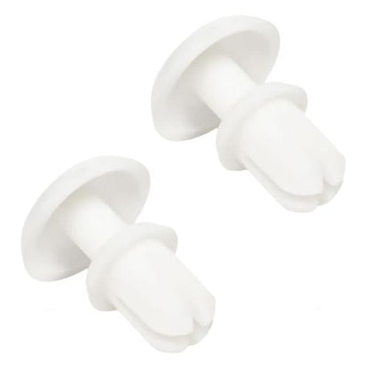 2 Pack XPARTCO WB03X27704 Microwave Waveguide Locking Button  Parts-O-Matic