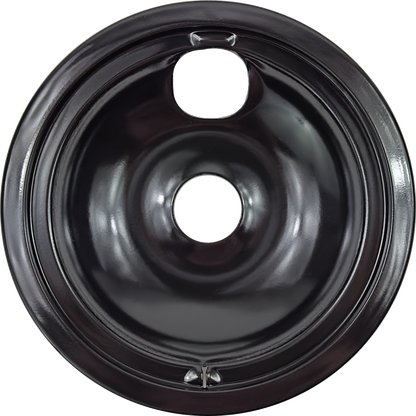 (2 Pack) WB31M19CM 8" Porcelain Drip Pan Replaces WB31M19