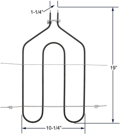 ERP WB44T10009 Oven Broil Element