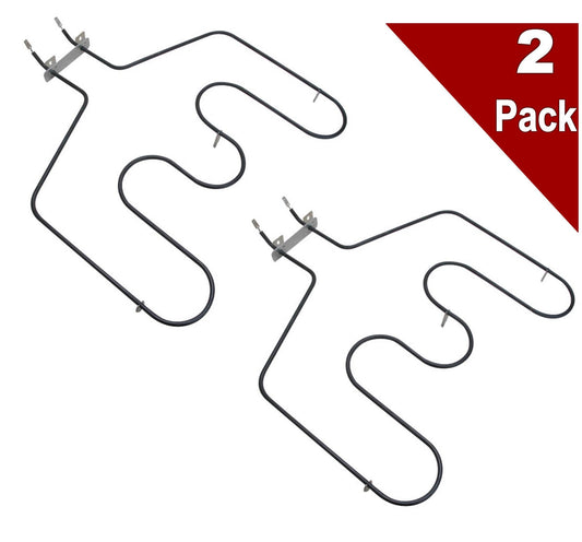 (2 Pack) ERB44T10011 Oven Bake Element Replaces WB44T10011