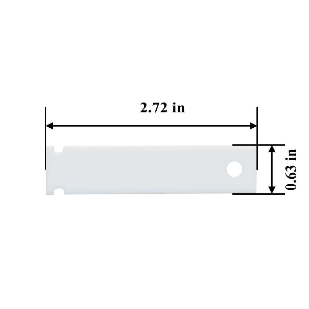 WE03X37317 Dryer Drum Glide for GE, Hotpoint AP7217723, PS17137203