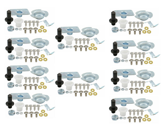 (10 Pack) ERP WE25X205 Dryer Drum Bearing Repalces WE25M40