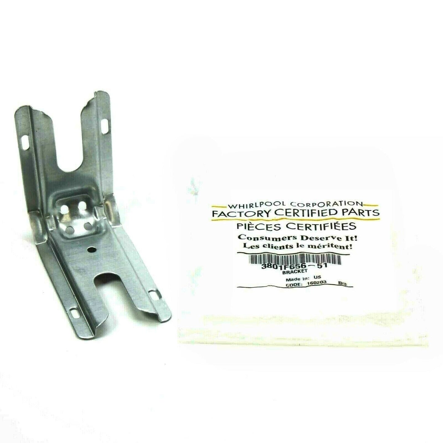 WP3801F656-51 Range Genuine Anti-Tip Bracket AP6008803, PS11741944