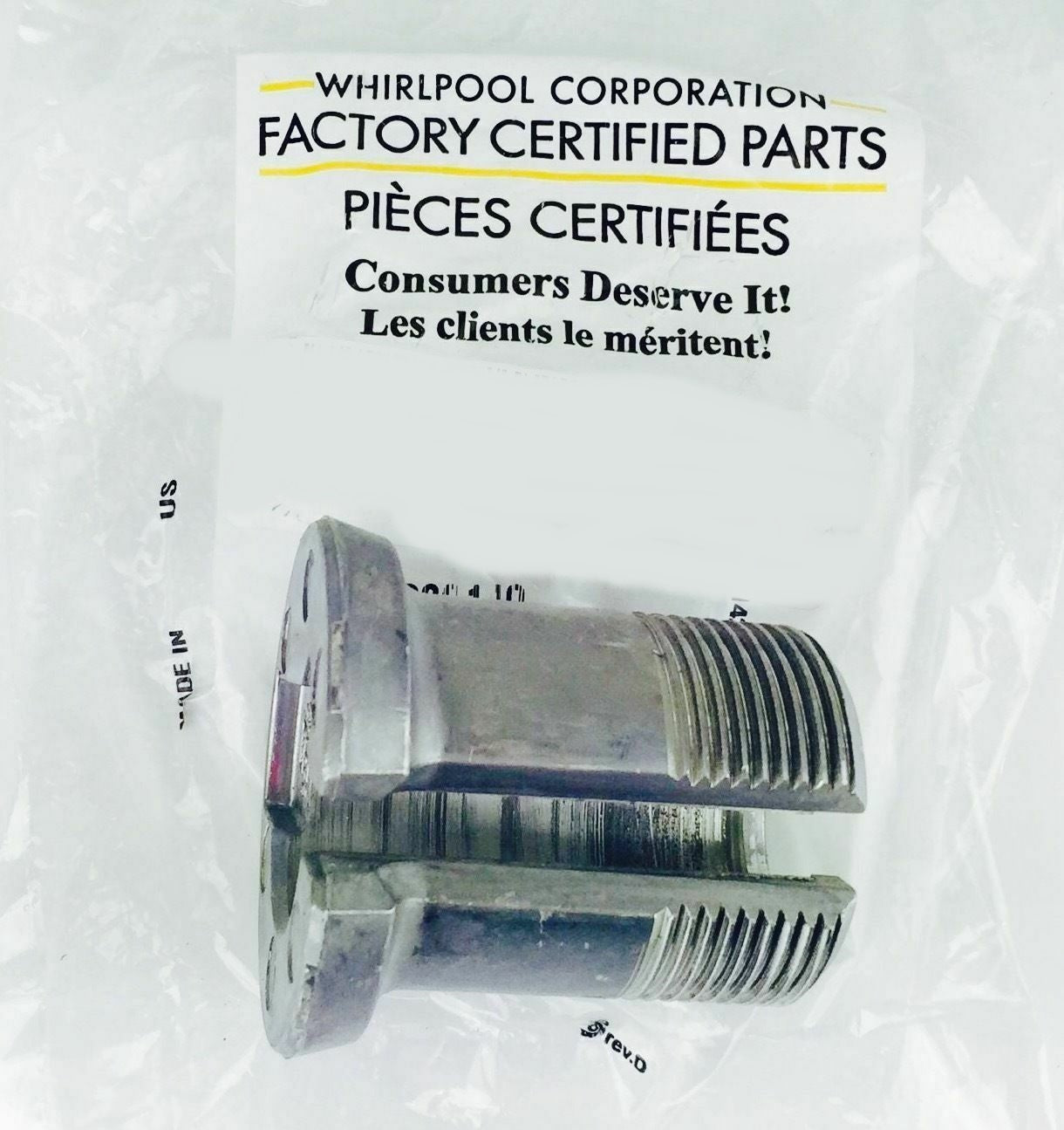 WP389140 Genuine Whirlpool OEM Washer Drive Block 389140