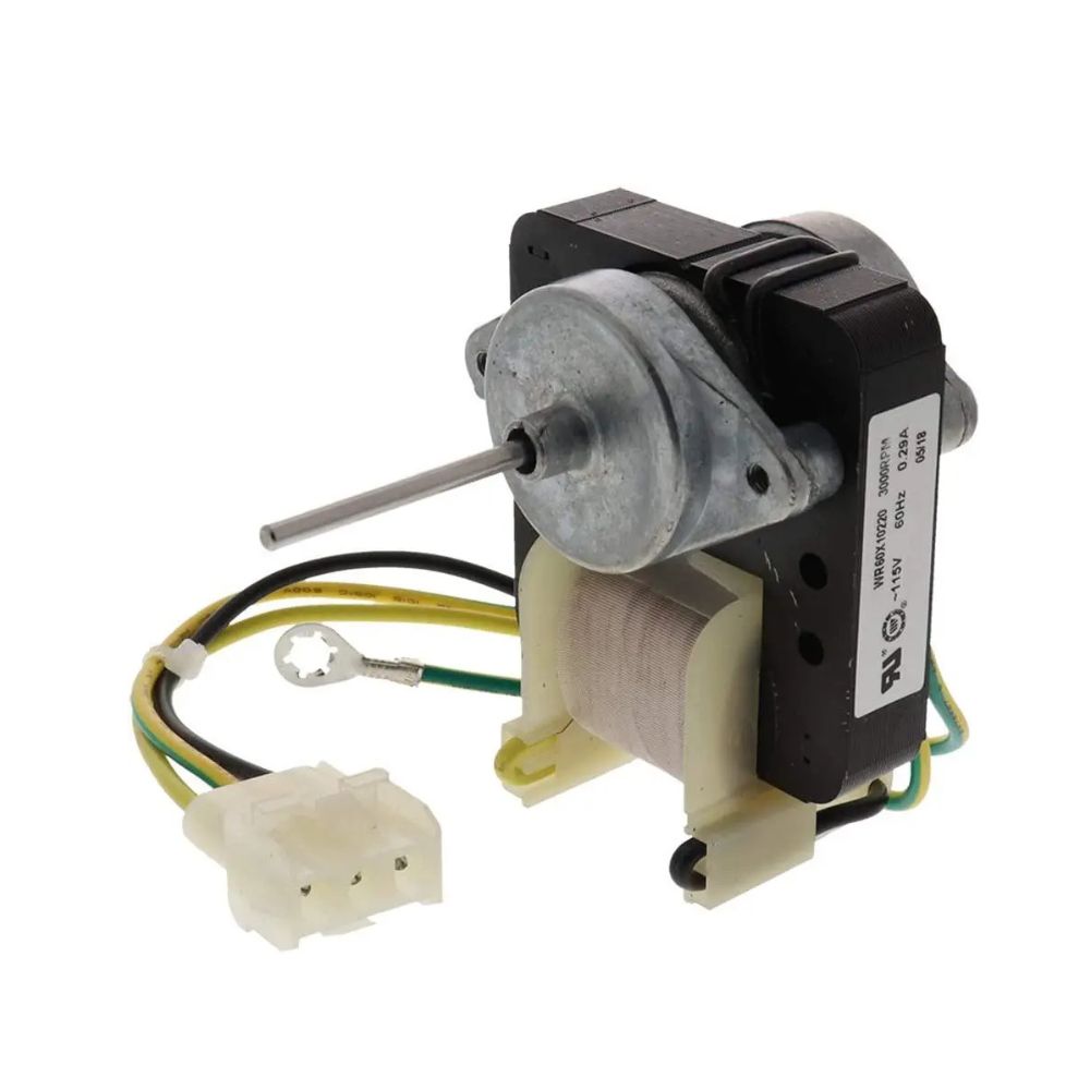 WR60X10220 Refrigerator Condenser Fan Motor WR60X10133, 197D1871P026