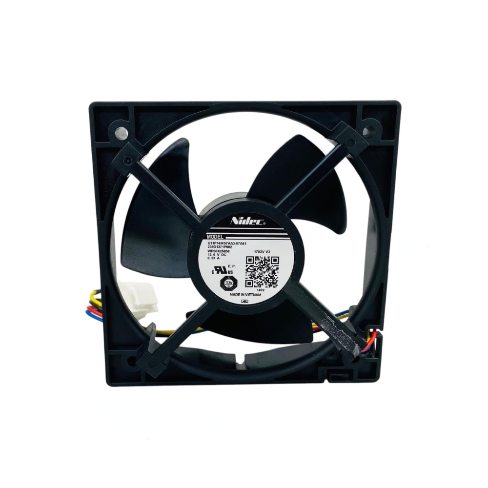 WR60X25858 Refrigerator Evaporator Fan Motor U11P14MS7AA3-57A61, WR60X10340