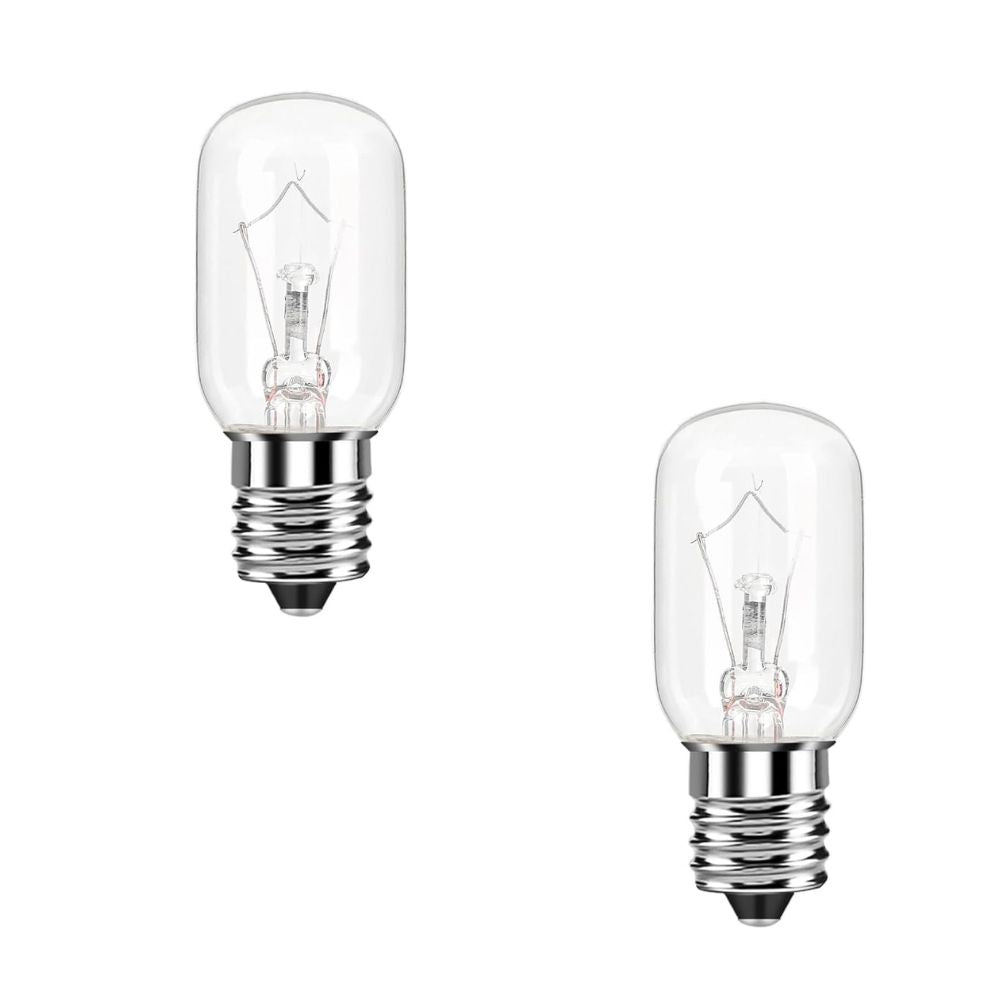 (2 Pack) XPIBE1740 Microwave Light Bulb (40W) for 8206232A, WB25X10030