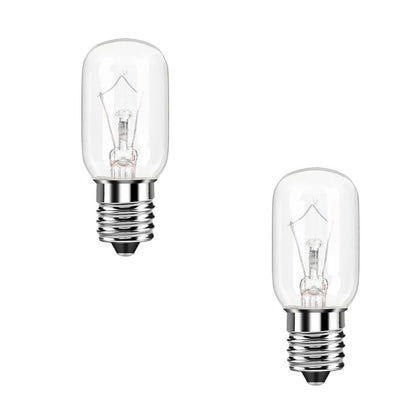 (2 Pack) XPIBE1740 Microwave Light Bulb (40W) for 8206232A, WB25X10030