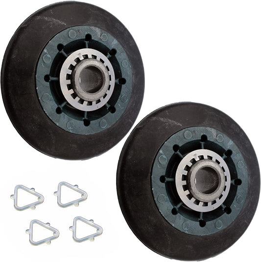 (2 Pack) W10314173 Dryer Drum Roller WPW10314173, AP6019303, 8536974