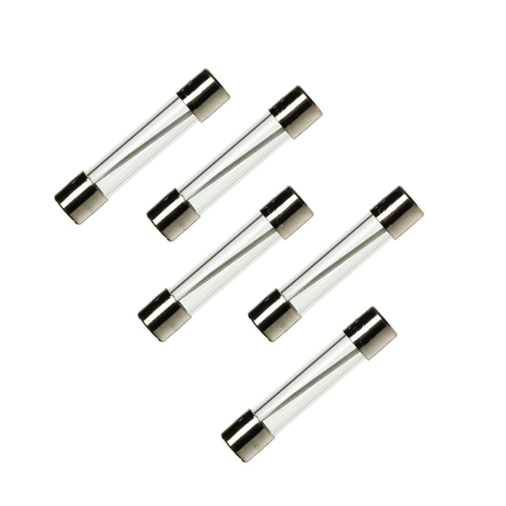 (5 Pack) EXP20AG Glass Line Fuse, Fast Blow, 20A, 6x30mm