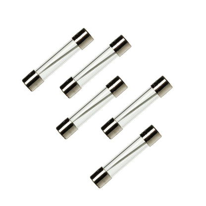 (5 Pack) EXP20AG Glass Line Fuse, Fast Blow, 20A, 6x30mm