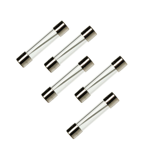 (5 Pack) EXP20AG Glass Line Fuse, Fast Blow, 20A, 6x30mm
